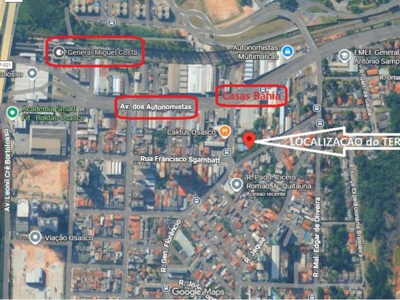 terreno quitauna osasco casas para renda